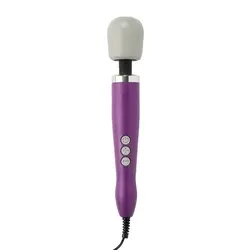 Doxy Wand Massager Purple, Classic Wand Vibrator for Beginners, Couple and Clitoral Vibrators, Ideal for Bondage Toys