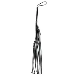 Leather 31.5 Inches Leather Whips Crops & Canes Collection, Premium Long Black Whips Crops & Canes Series