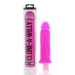 Clone A Willy Moulding Kits Hot Vibrator, Silicone Pink Willy Moulding Kits